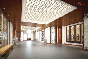 仿木紋鋁單板裝飾在人文、藝術、商業工程中的廣泛應用